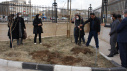 کاشت درخت توسط سرپرست دانشگاه جامع علمی کاربردی