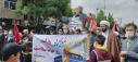 حضور دانشگاهیان دانشگاه جامع علمی کاربردی استان زنجان در راهپیمایی روز قدس