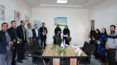 بازدید رئیس واحد استانی به همراه روسای مراکز از کلینیک اشتغال و توسعه کارآفرینی در دانشگاه جامع علمی کاربردی استان زنجان