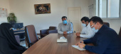 دیدار دانشجوی برگزیده شانزدهمین جشنواره قرآن وعترت دانشگاه جامع علمی کاربردی با رئیس واحد استانی