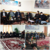 دیدار کارکنان و دانشجویان مرکز علمی کاردی صایین قلعه با امام جمعه به مناسبت روز دانشجو