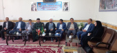 دیدار سرپرست دانشگاه جامع علمی کاربردی استان زنجان با خانواده شهید بهزاد جعفری
