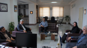 دیدار رئیس کانون کارشناسان رسمی دادگستری استان زنجان با سرپرست دانشگاه جامع علمی کاربردی استان زنجان