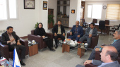 دیدار رئیس بانک توسعه تعاون استان زنجان و هیات همراه با سرپرست دانشگاه جامع علمی کاربردی استان
