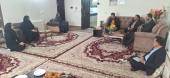 دکتر یوزباشی و هیات همراه به مناسبت روز دانشجو، با خانواده های جانباز دانشجویان دانشگاه دیدار کردند
