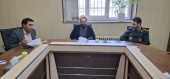 دیدار رئیس دانشگاه جامع علمی کاربردی استان زنجان با فرمانده سپاه انصارالمهدی (عج) استان