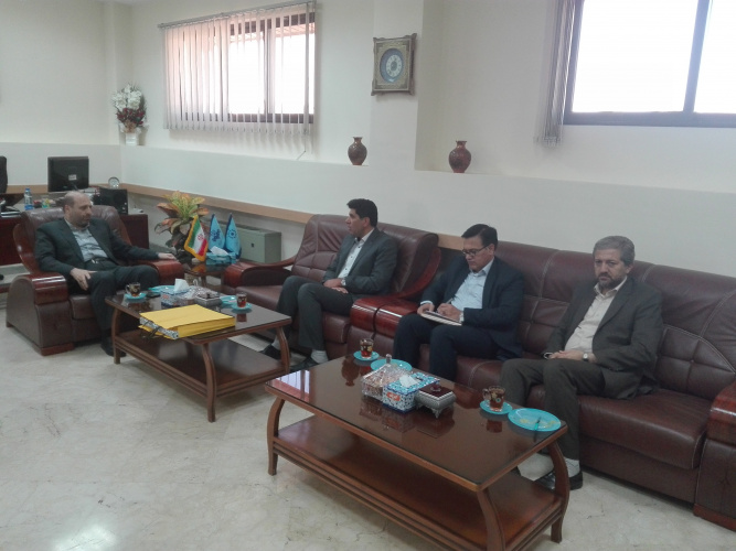 دکتر طغرا نگار به همراه معاون اجرائی و حراست واحد استانی روز شنبه ۱۷ شهریورماه ۱۳۹۷با مدیر کل جدید صدا و سیما مرکز زنجان جناب آقای دکتر لطیفی دیدار کردند.