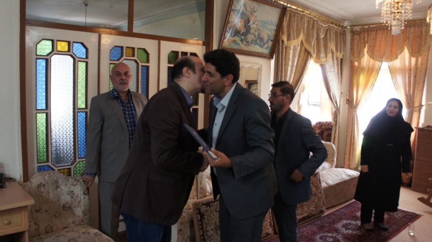 دیدار دکتر طغرانگار رئیس دانشگاه جامع علمی کاربردی استان زنجان به همراه معاون و روسای مراکز آموزشی و مدیر کل بنیاد شهید استان