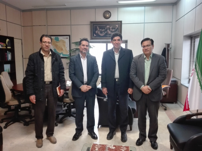 دیدار رئیس دانشگاه جامع علمی کاربردی و رئیس سازمان مدیریت و برنامه ریزی استان زنجان