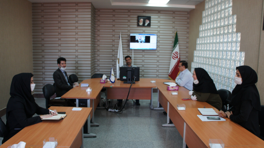 جلسه ویدئو کنفرانس با مسئولین فرهنگی مراکز معین با حضور رئیس و معاون اجرائی واحد استانی در مورخه ۹۹/۲/۲۹ برگزار شد