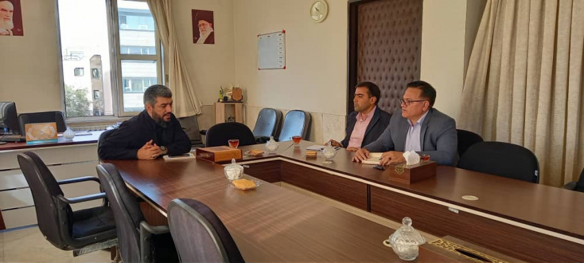 دیدار سرپرست دانشگاه جامع علمی کاربردی استان زنجان با مسئول بسیج دانشجویی استان