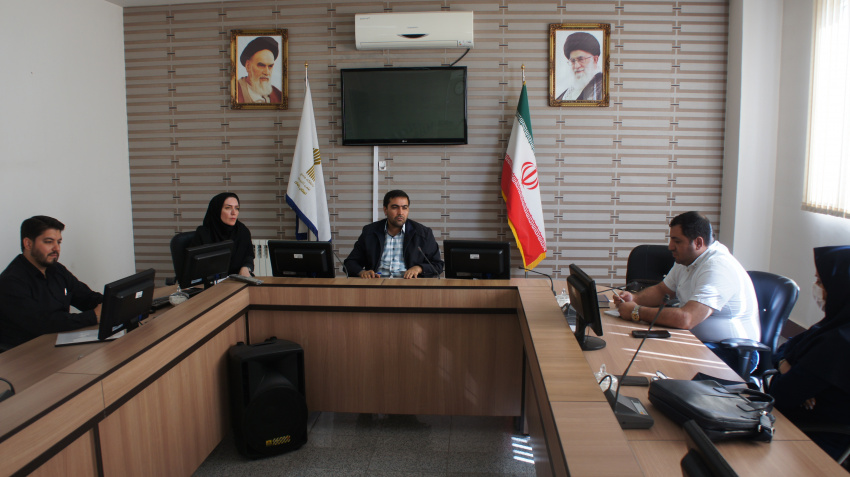 نشست مشترک دانشگاه جامع علمی کاربردی استان زنجان با پژوهشکده مطالعات راهبردی صنعت، معدن و تجارت در خصوص توسعه همکاری های مشترک