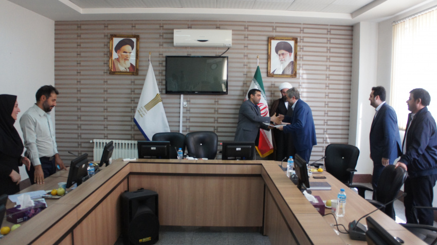 برگزاری مراسم تکریم و معارفه روسای اداره حراست دانشگاه جامع علمی کاربردی استان زنجان ساعت ۱۰صبح روز دوشنبه ۲۵ مهرماه برگزار شد.