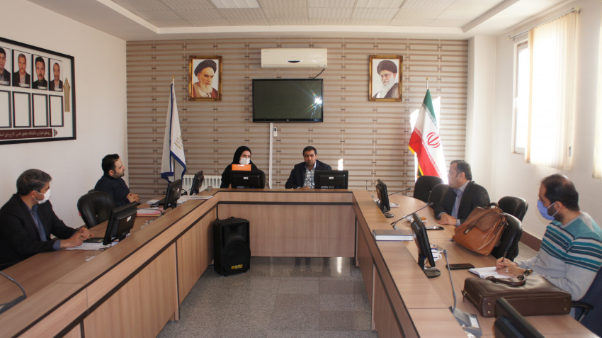 شصتمین جلسه شورای آموزشی و بررسی موارد خاص دانشگاه علمی کاربردی استان زنجان برگزار شد.
