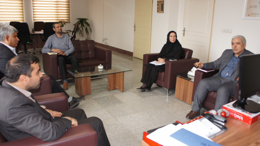 دیدار رئیس کانون کارشناسان رسمی دادگستری استان زنجان با سرپرست دانشگاه جامع علمی کاربردی استان زنجان