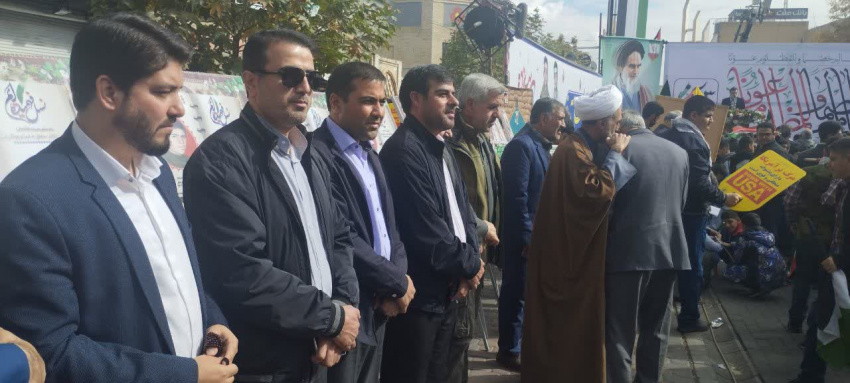 راهپیمایی گرامیداشت روز ۱۳ آبان دانشگاه جامع علمی کاربردی استان زنجان به روایت تصویر
