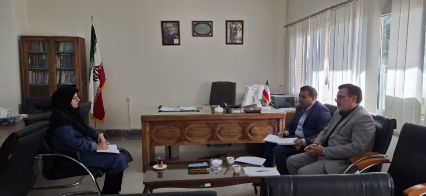 دیدار رئیس دانشگاه جامع علمی کاربردی استان زنجان با مدیر کل امور اجتماعی و فرهنگی استانداری