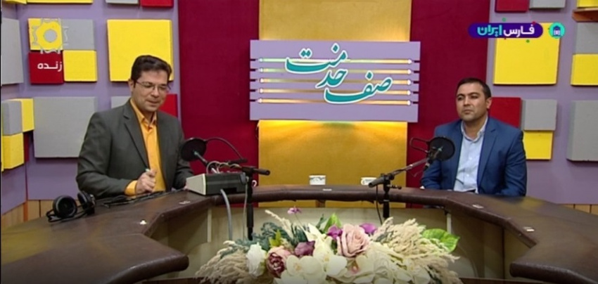 حضور دکتر یوزباشی در صداوسیما استان زنجان به مناسبت سی و چهارمین سالروز تأسیس دانشگاه جامع علمی کاربردی