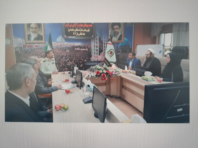 به مناسبت گرامیداشت هفته نیروی انتظامی؛ دیدار رئیس دانشگاه علمی کاربردی استان با فرماندهی انتظامی استان زنجان